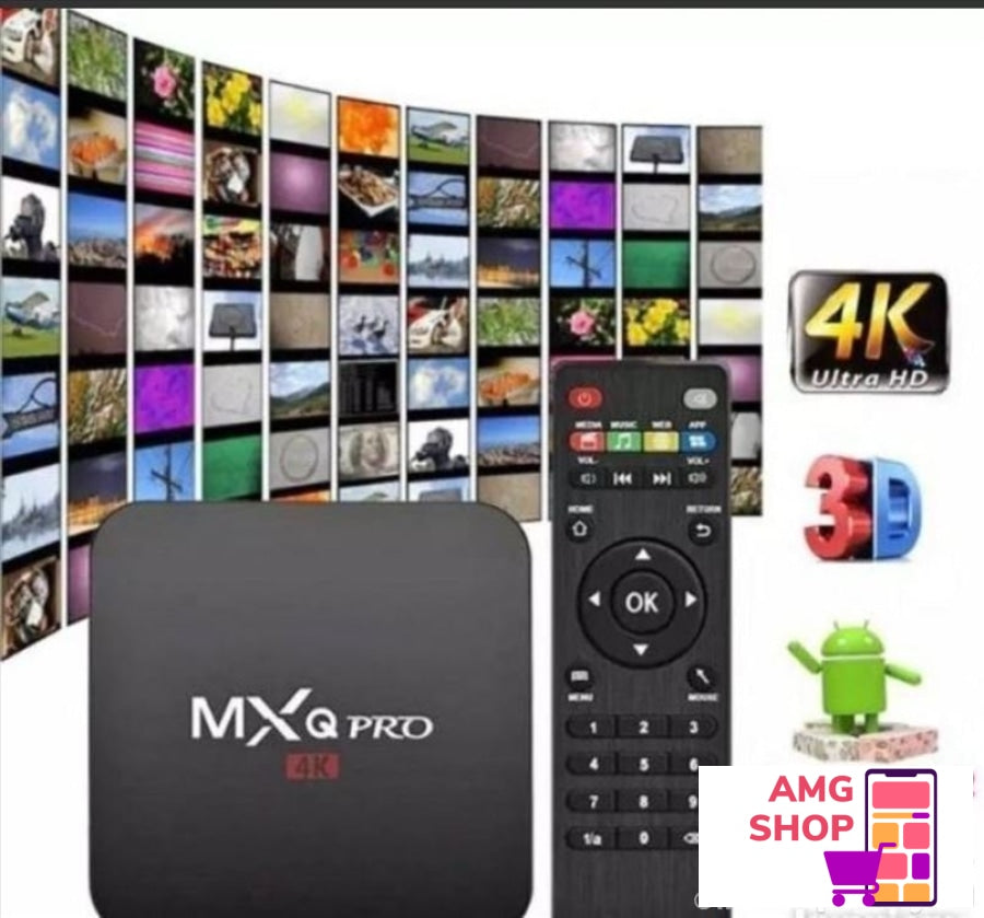 Tv Box Mxq Pro 4K Android 11.1 32Gb/256Gb Hit -