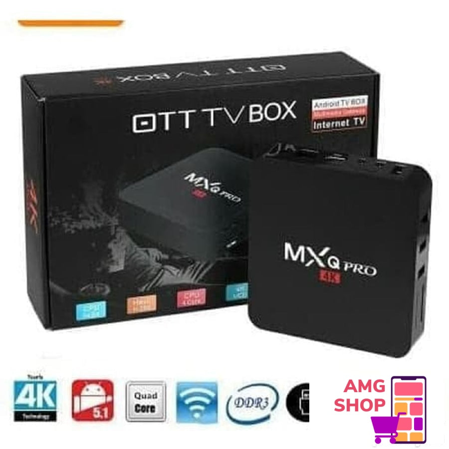 Tv Box Mxq Pro 4K Android 11.1 32Gb/256Gb Hit -