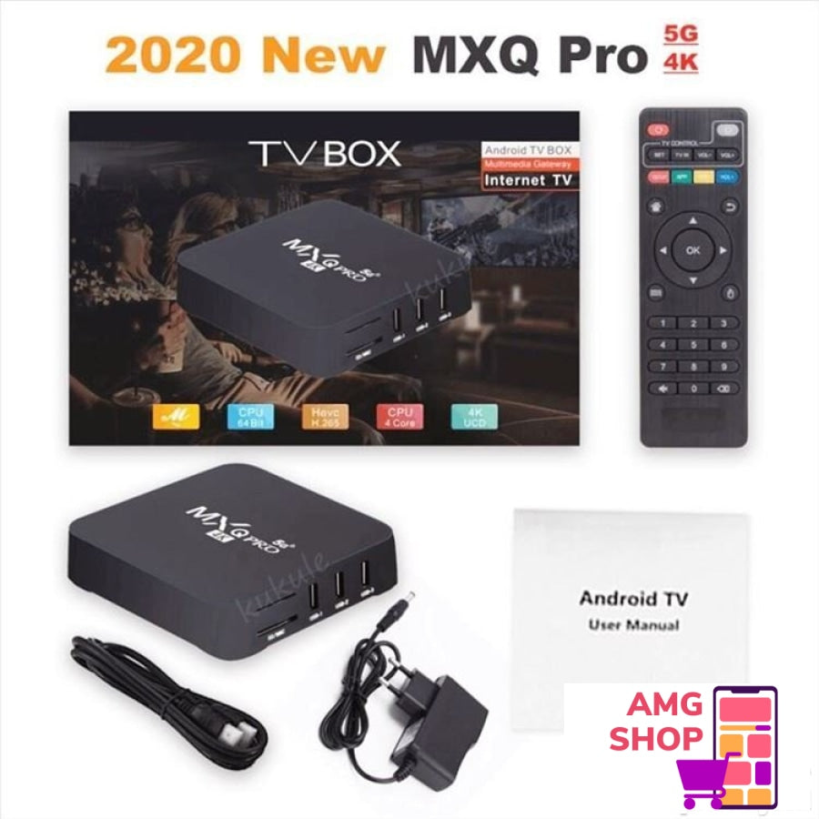 Tv Box Mxq Pro 4K Android 11.1 32Gb/256Gb Hit -