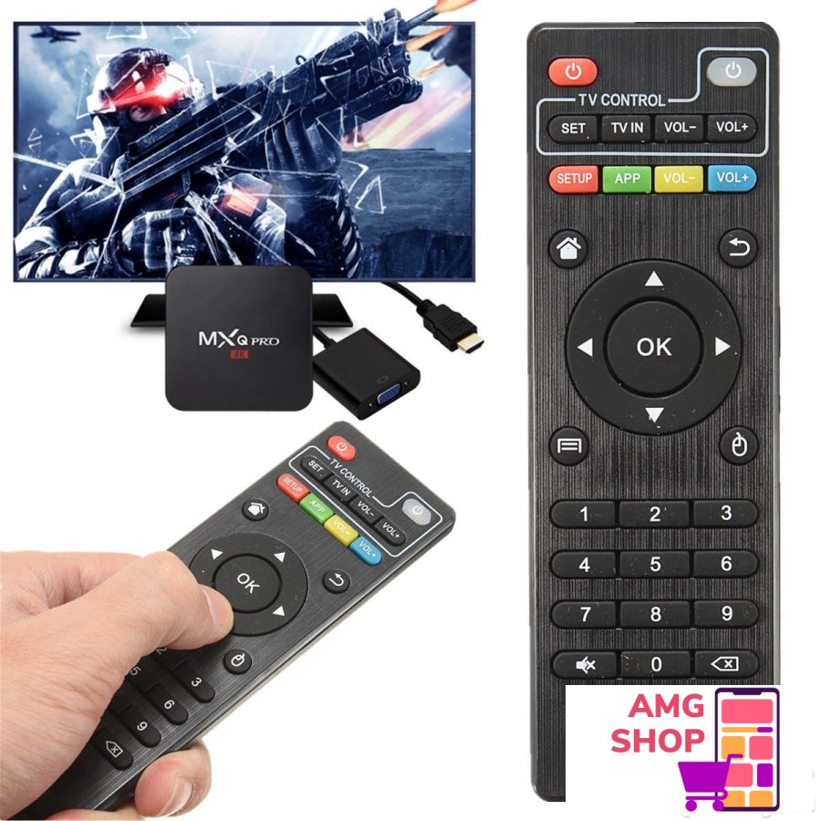 Tv Box Mxq Pro 4K Android 11.1 8Gb/128Gb -