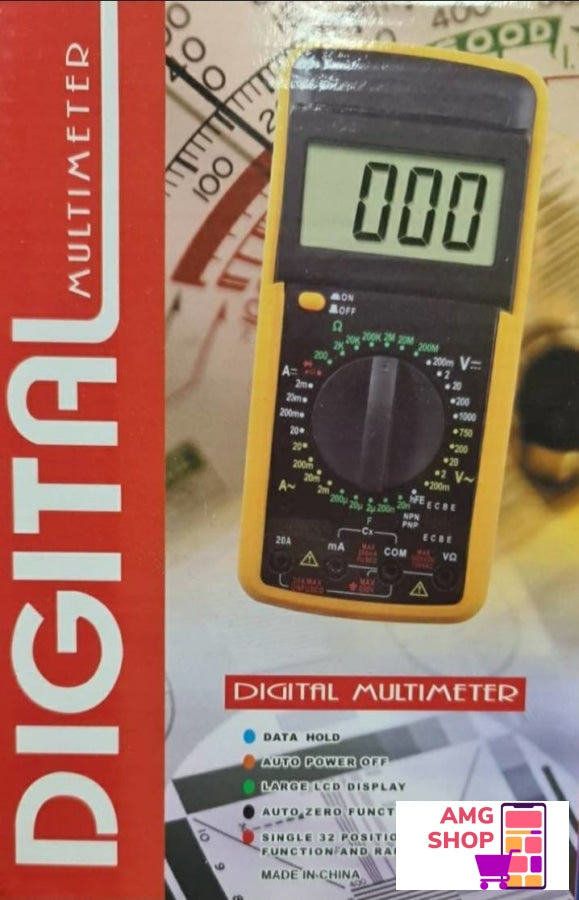 Unimer / Digitalni Multimetar Dt9205A -