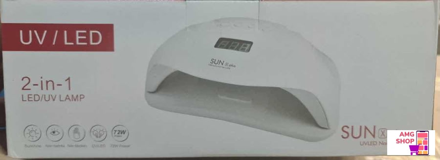 Uv Led Lampa Za Nokte - Dve Ruke Sun X Plus 72W