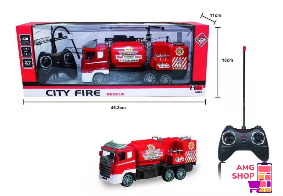 Vatrogasni Auto Na Daljinsko Upravljanje -