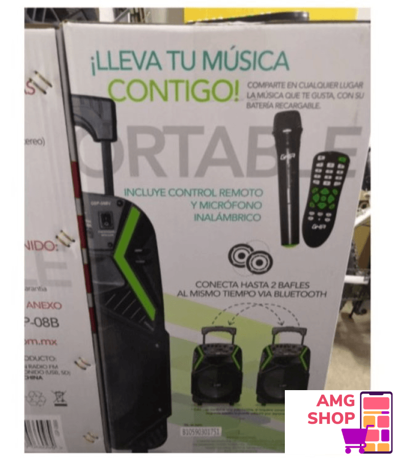 Veliki Bluetooth Zvucnik + Bezicni Mikrofon (Preporuka) -