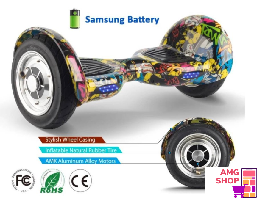 Veliki Bt Hoverboard Od Cak 10 Incha Raznih Boja -