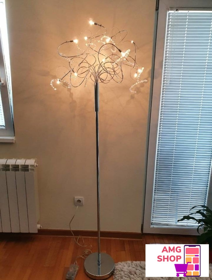 Visoka Lampa U Obliku Drveta Sa Dimerom -