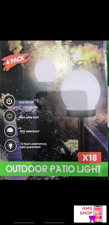 Vodootporne Solarne Spoljanje Lampe X18 (4 Kom U Paketu) -