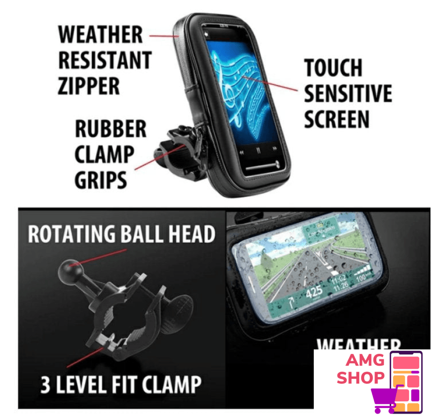 Waterproof- Vodootporni Drzac Za Telefon Motor/Bicikl ! -