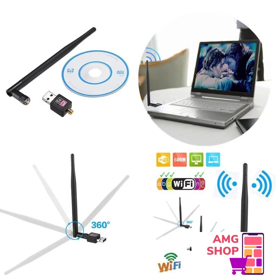 Wifi Antena 600 Mbs - Raunar Laptop ()