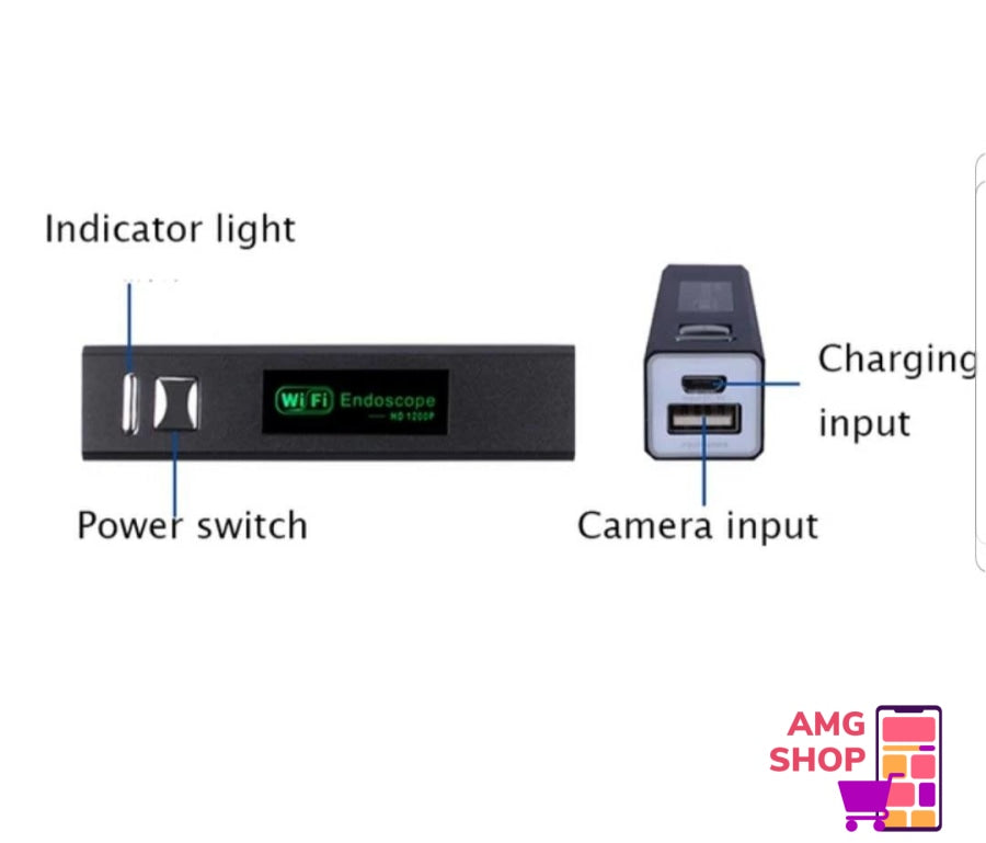 Wifi Kamera-Endoskopska Bezicna-10M Kabla -
