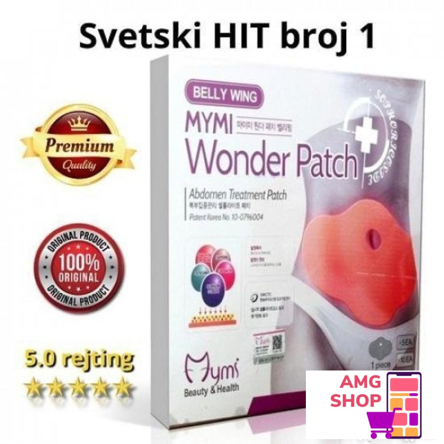 Wonder Patch Flasteri Za Ravan Stomak -