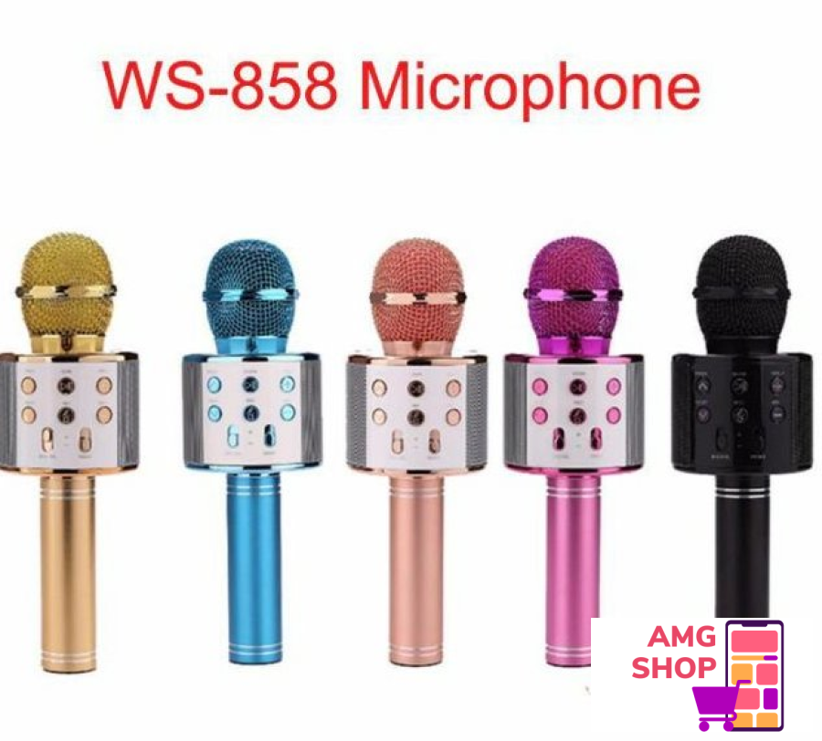 Ws 858 Wireless Karaoke Mikrofon -