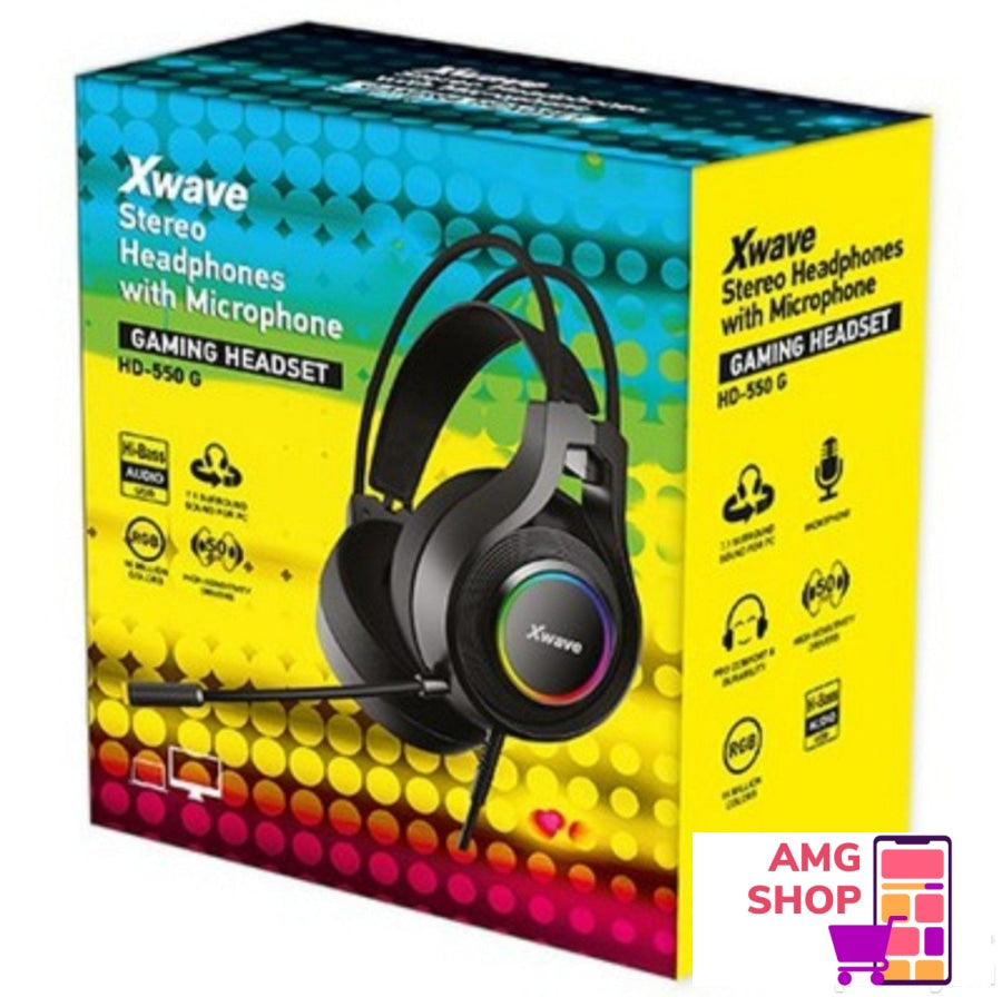 Xwave Slualice - Gaming Headset Hd-550 G