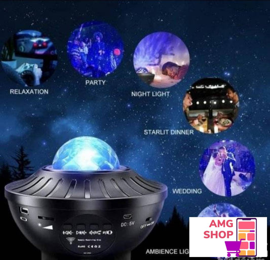 Zvezdano Nebo Projektor+Bluetooth Zvunik/Starry Projector -