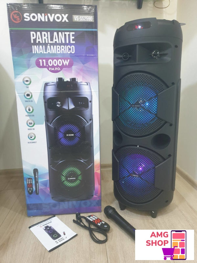 Zvunik Bluetoot- Karaoke/Sonivox Ss2590 Profi -