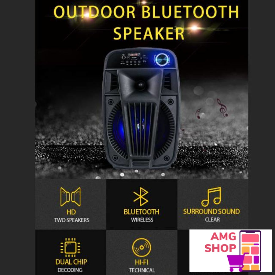 Zvucnik Bluetooth Cmik Mk-B1 Karaoke -