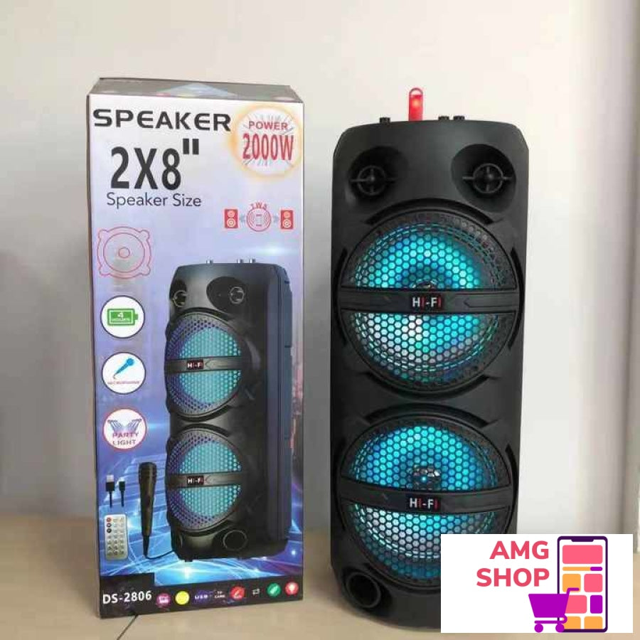 Zvunik Bluetooth Karaoke 2X8-Ds 2806 -