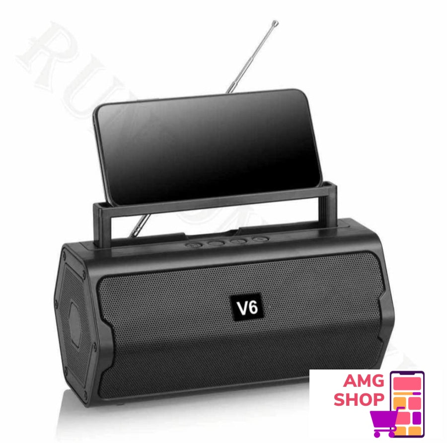 Zvunik Bluetooth Model V6 + Fm Radio Usb Mikro Sd -